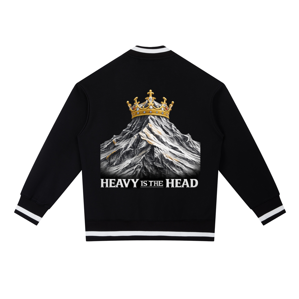 life,CEO,lion,mountain,contrast ,bomber,jacket ,unisex,piping,gold