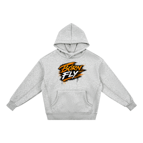 born fly,young king,essentials,crown,oversized,youth,fleece,hoodie,unisex