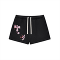 vive,lyfe,blossoms,womens,flower,fleece,sweat,shorts ,essential,sweatshorts 