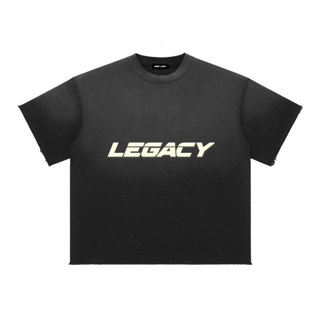 Vive Lyfe,Legacy,heritage,gods will,sun fade,raw edged,t-shirt,unisex,oversize,dragon