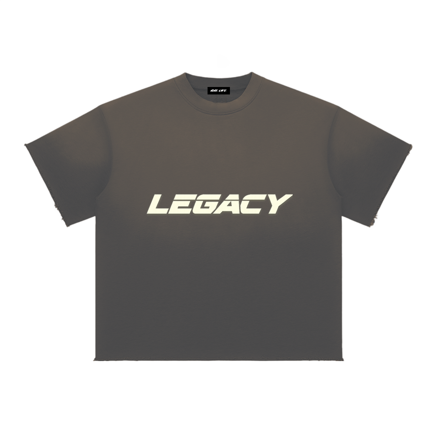 Vive Lyfe,Legacy,heritage,gods will,sun fade,raw edged,t-shirt,unisex,oversize,dragon