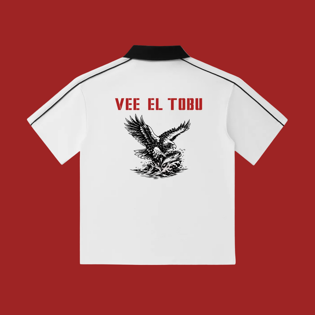 polo,short sleeve ,vl,tobu,steller's,red,white