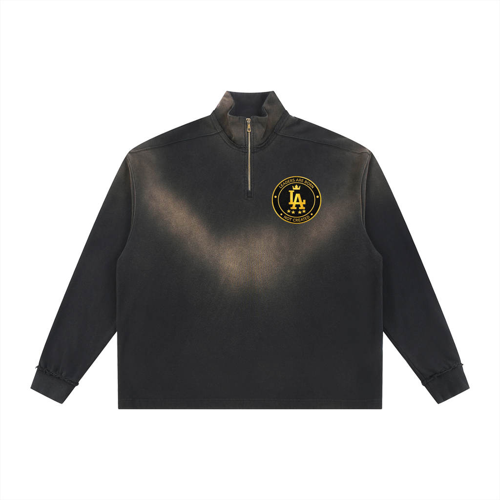 life of a ceo,hustle,quarter,zip,sweater ,sun fade,sold,separate,unisex,over size