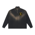 life of a ceo,hustle,quarter,zip,sweater ,sun fade,sold,separate,unisex,over size