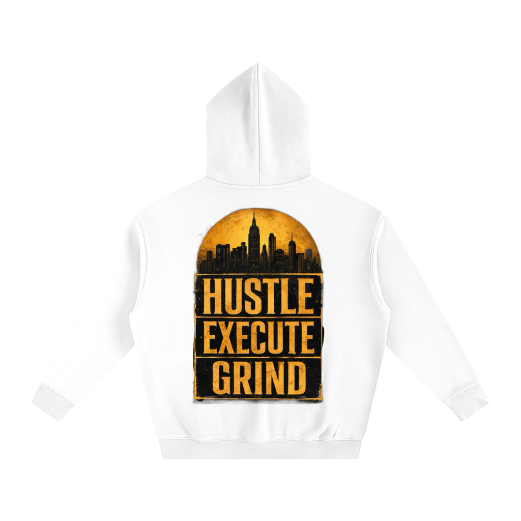 Tobu,fitness,acronym,oversized,fleece,hoodie,unisex,hustle,grind,execute