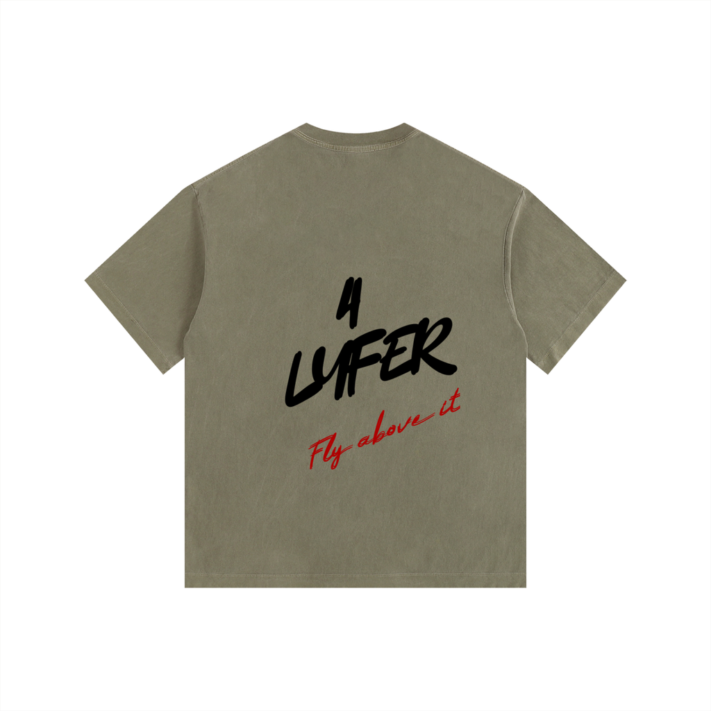 Oversized,Heavyweight,Vintage washed ,Fly,Vive lyfe,Premium 