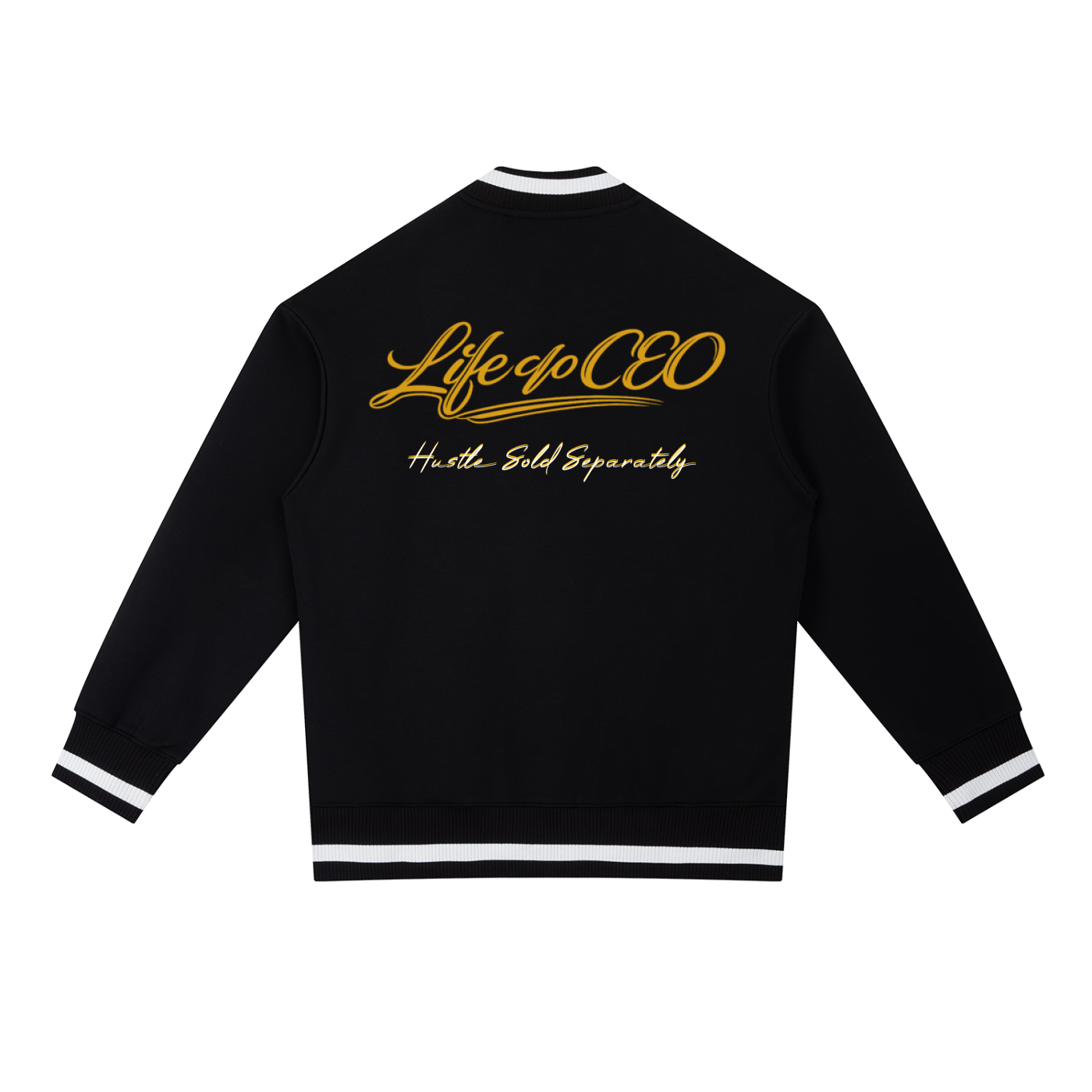 life of a ceo,hustle,contrast,zip,bomber,jacket,sold,separate ,royal,unisex