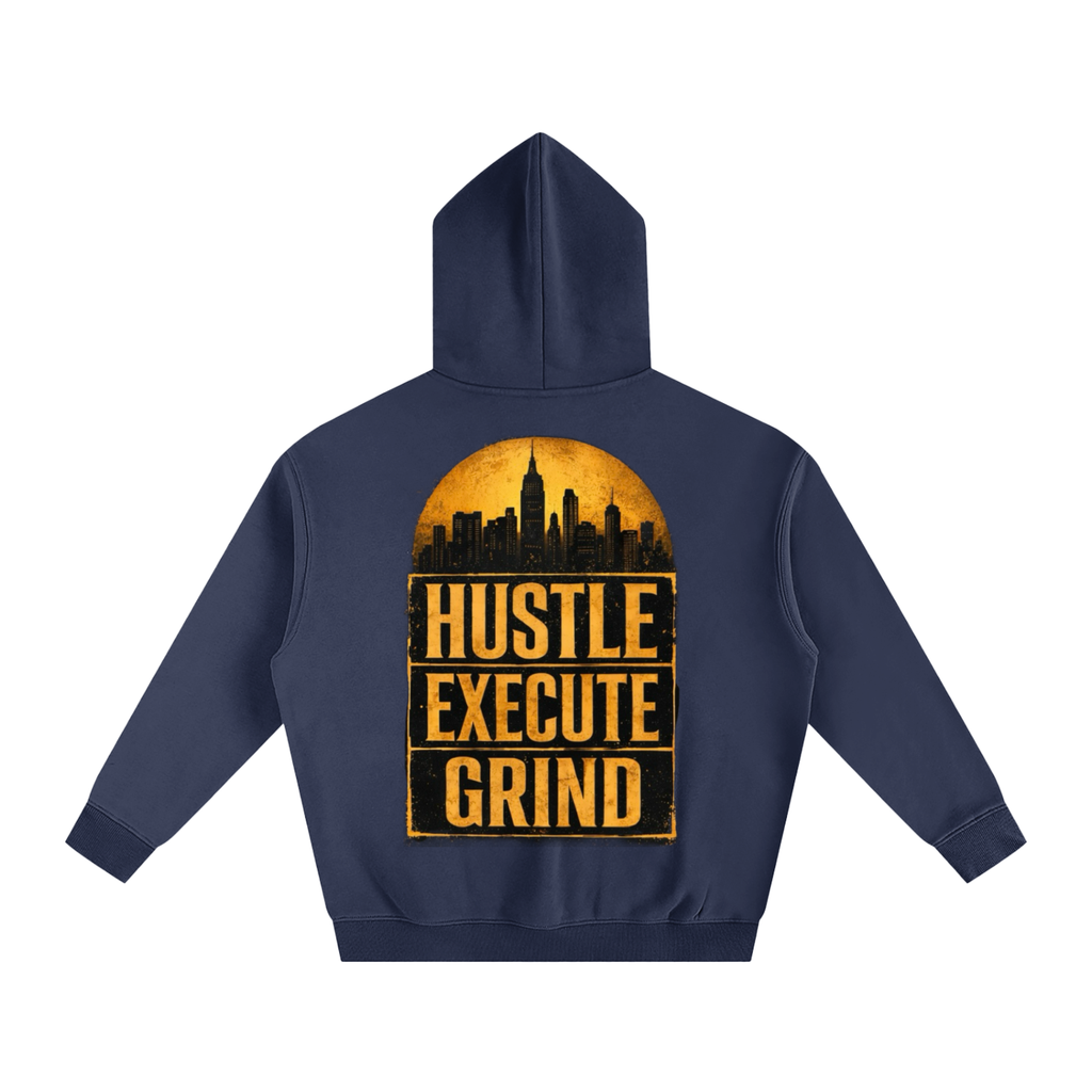 Tobu,fitness,acronym,oversized,fleece,hoodie,unisex,hustle,grind,execute
