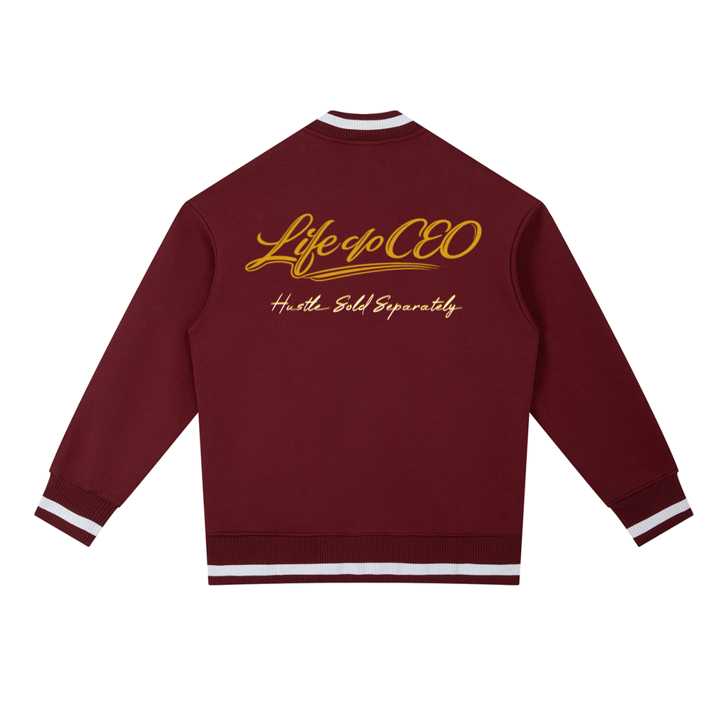 life of a ceo,hustle,contrast,zip,bomber,jacket,sold,separate ,royal,unisex