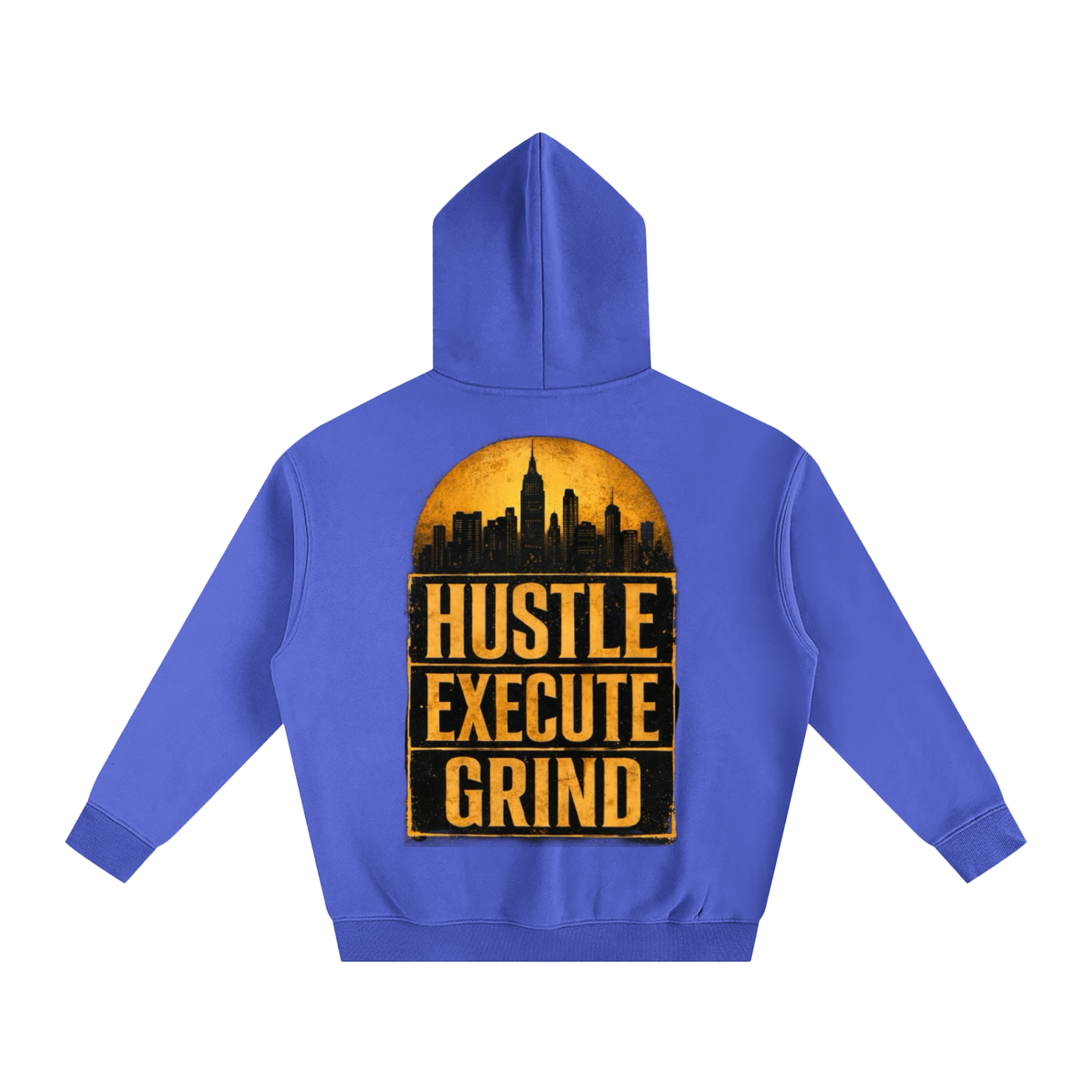 Tobu,fitness,acronym,oversized,fleece,hoodie,unisex,hustle,grind,execute