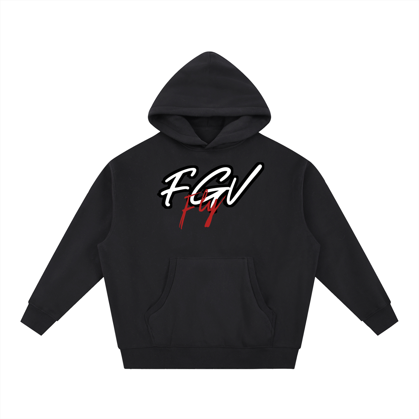 fgv,blak,moses,oversize,boxy,fleece,hoodie,unisex,logo,snake