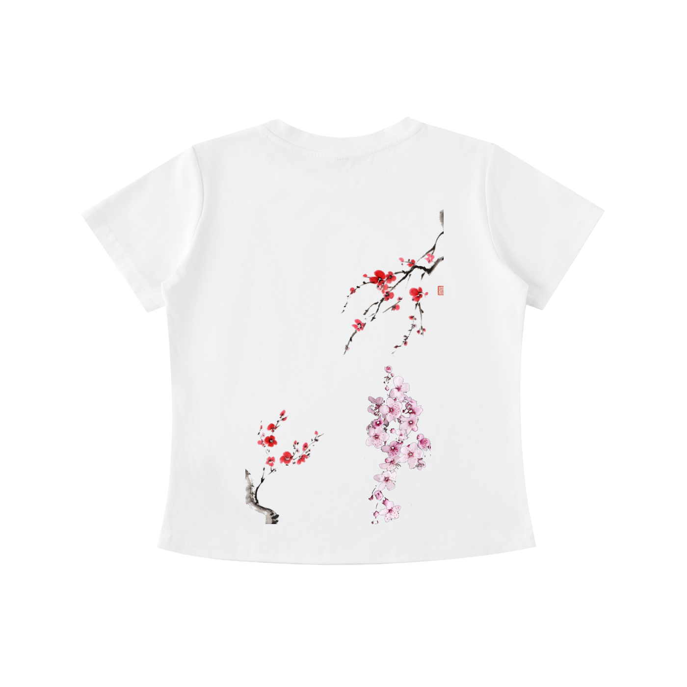 vintage ,wash,vive lyfe ,tee,blossoms,flowers,womens