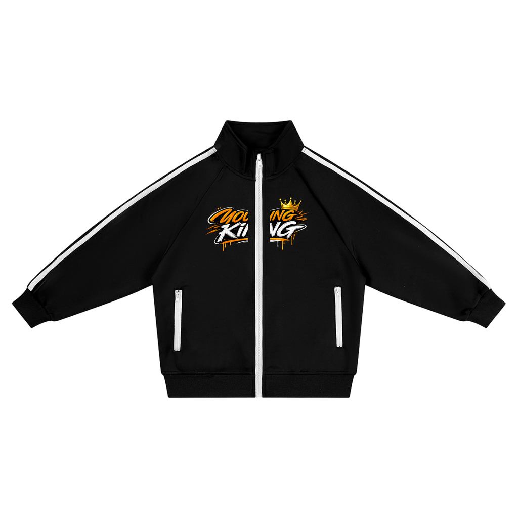 born fly,young,king,kids,contrast,tape,coach,jacket,boys,youth