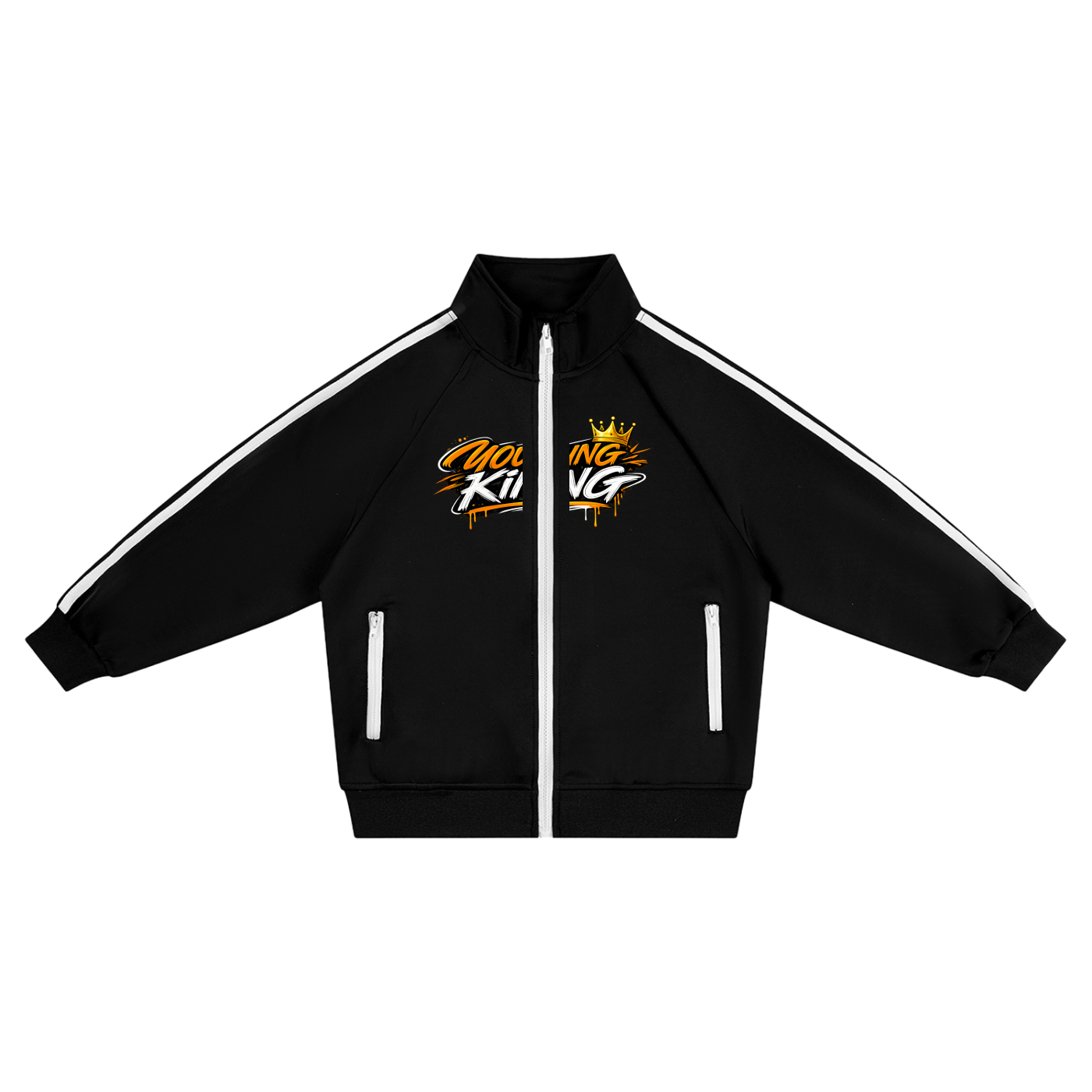 born fly,young,king,kids,contrast,tape,coach,jacket,boys,youth