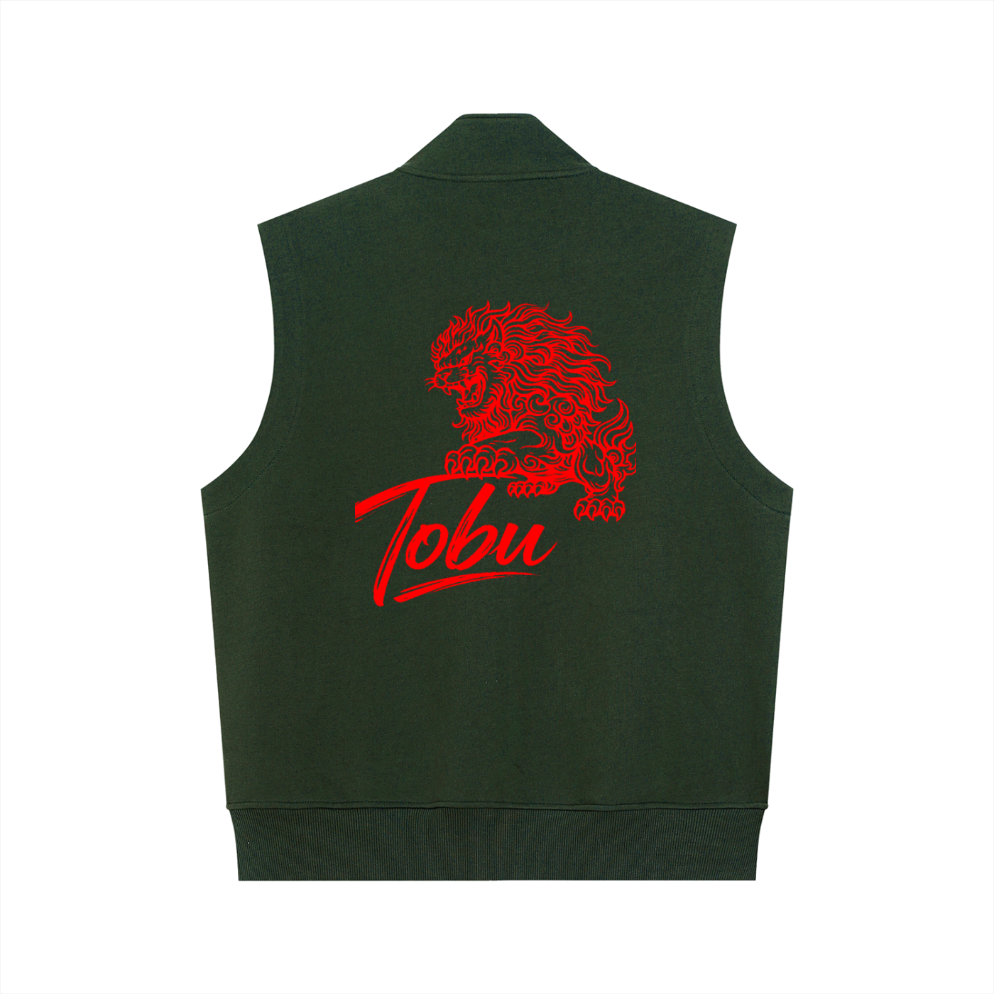 vl,tobu,guardian,heavyweight,vest ,lion,jump,fly,red,unisex