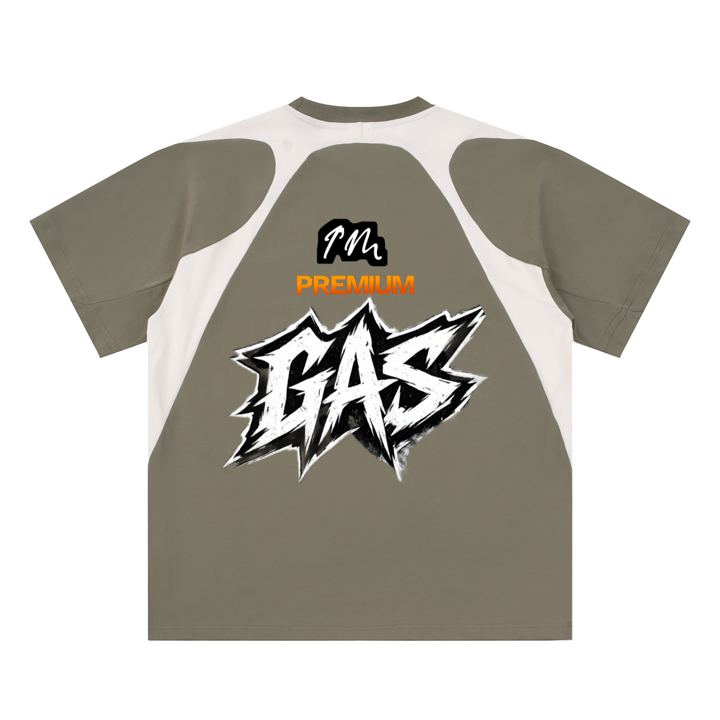 vive lyfe,fuel,contrast,panel,cotton,t-shirt,unisex,text,qoute