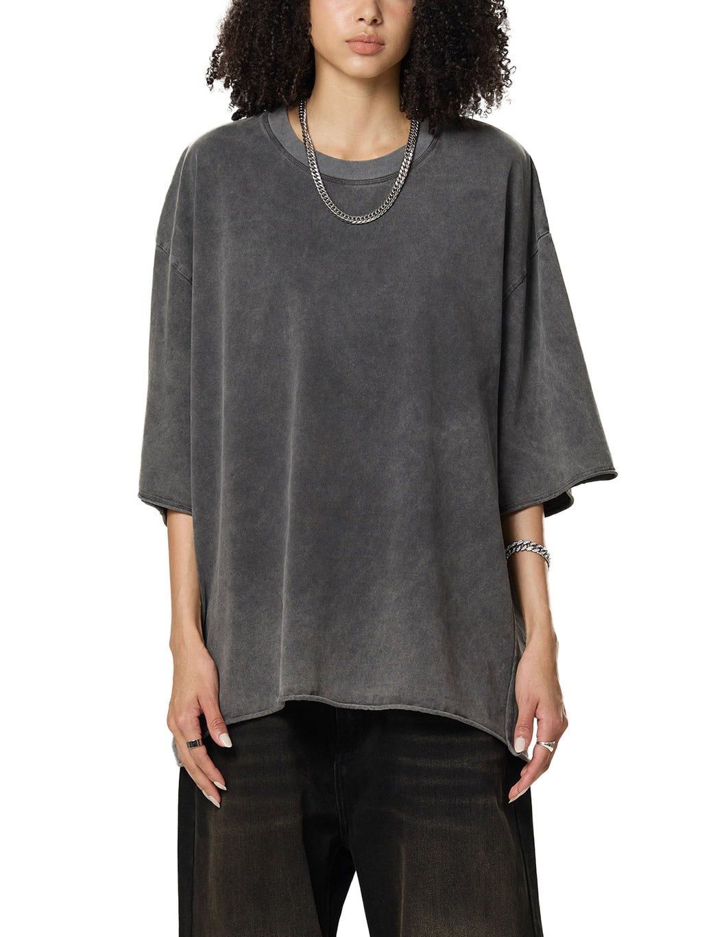 vive lyfe,legacy,overall,raw edge,snow wash,boxy,t-shirt,unisex,oversize,fade