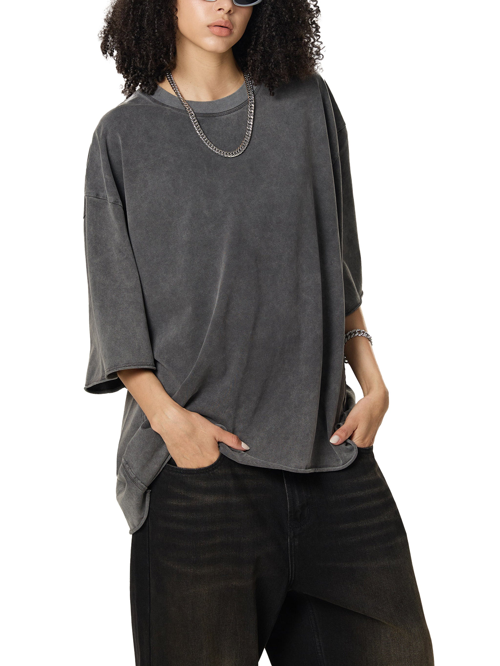 vive lyfe,legacy,overall,raw edge,snow wash,boxy,t-shirt,unisex,oversize,fade