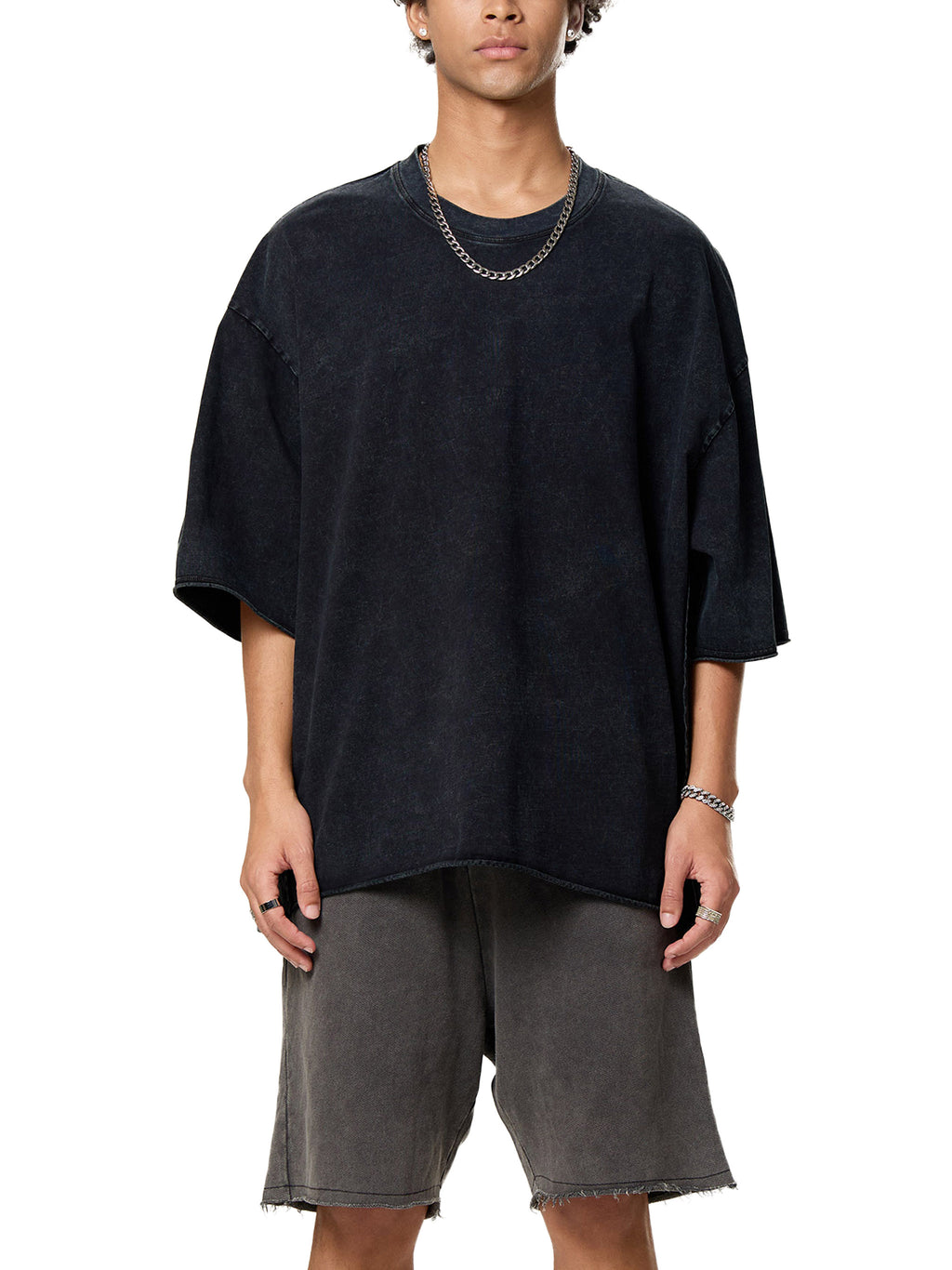 vive lyfe,legacy,overall,raw edge,snow wash,boxy,t-shirt,unisex,oversize,fade