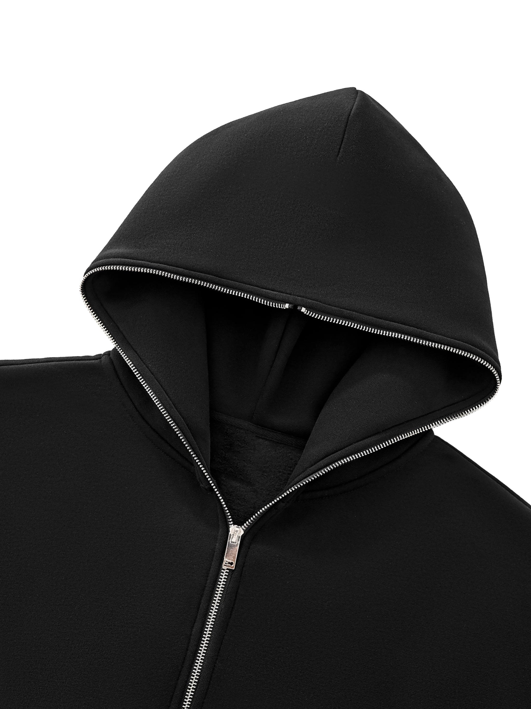 fgv,dead,space,fleece,full zip,boxy,hoodie,men,astronaut,stars 
