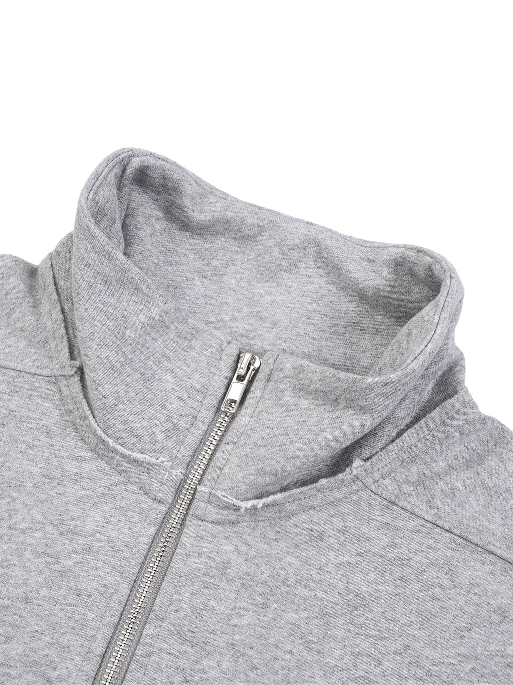 vl,tobu,red,banned,half zip,fleece,sweatshirt,fly,rolled edge,unisex