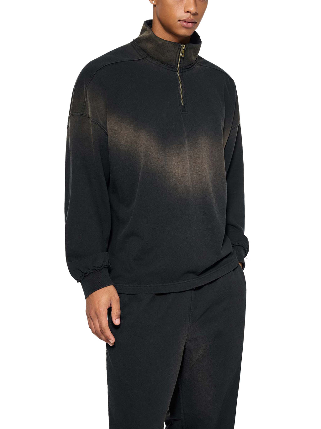 life of a ceo,hustle,quarter,zip,sweater ,sun fade,sold,separate,unisex,over size