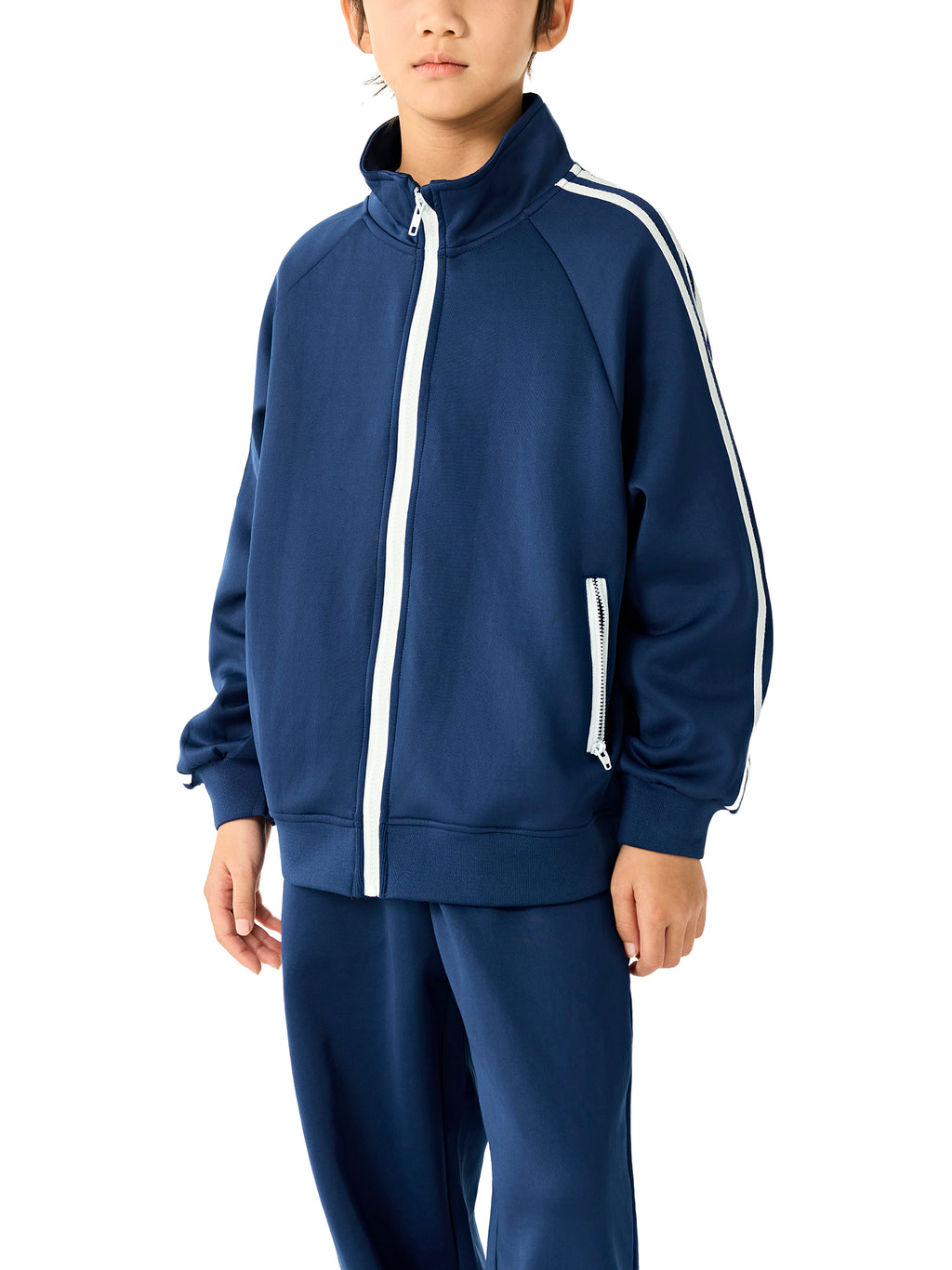 born fly,young,king,kids,contrast,tape,coach,jacket,boys,youth