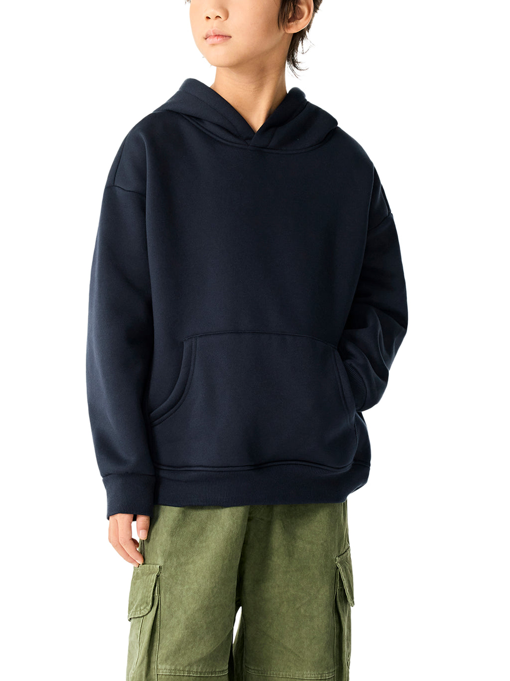 born fly,young king,essentials,crown,oversized,youth,fleece,hoodie,unisex