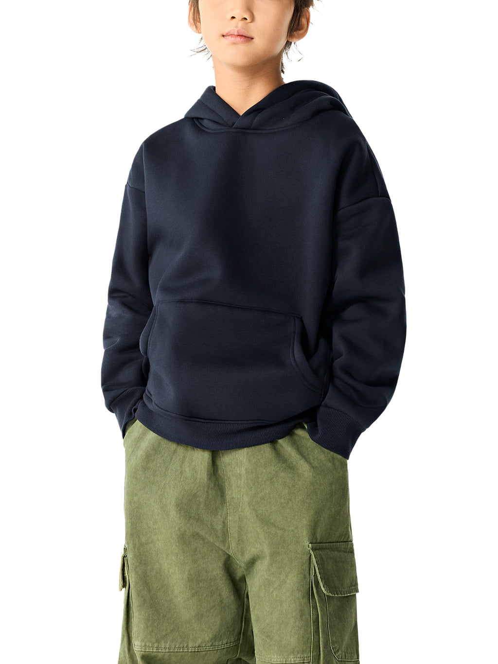 born fly,young king,essentials,crown,oversized,youth,fleece,hoodie,unisex