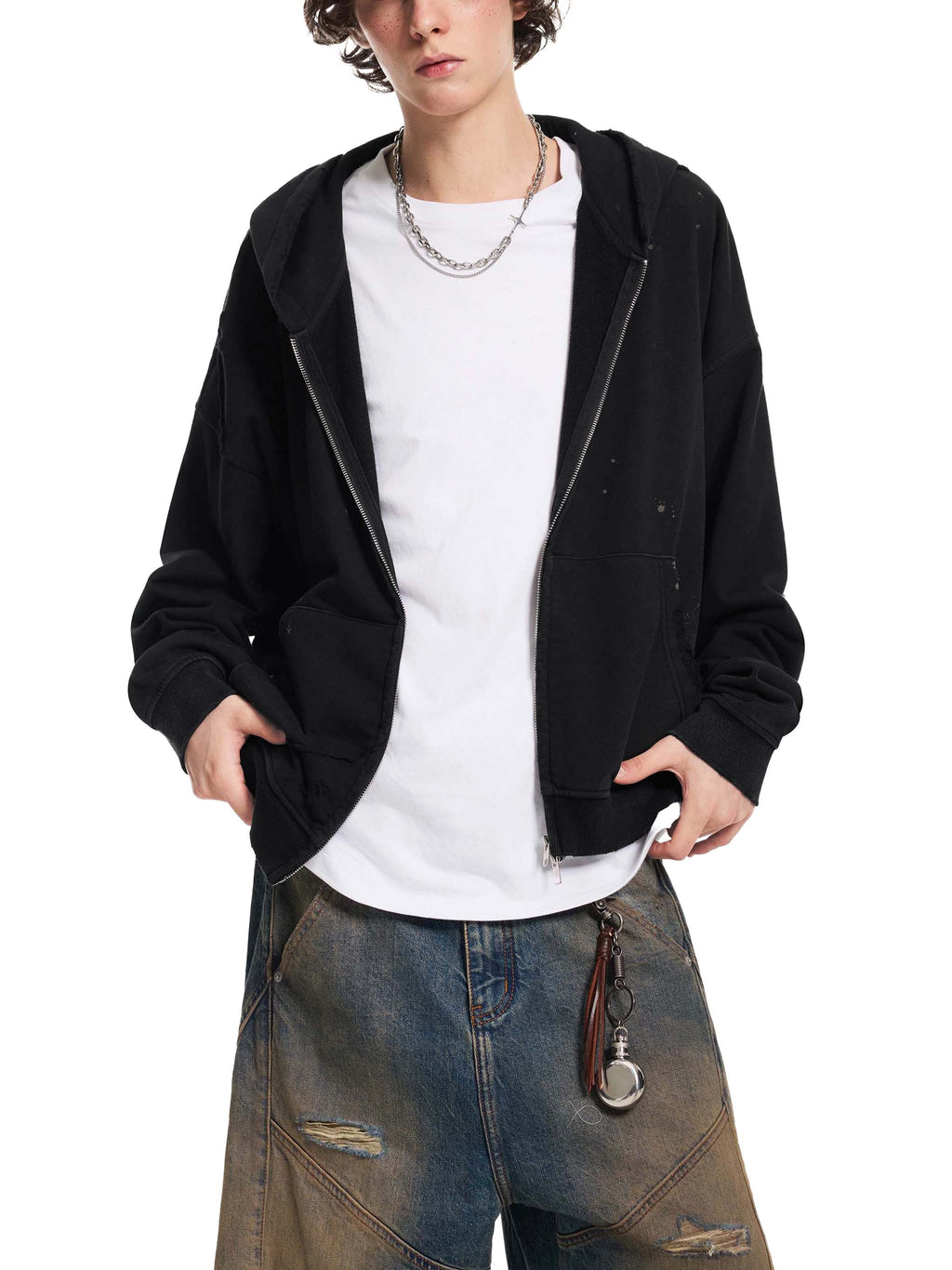 vive,lyfe,fuel,gas,sun fade,frayed,raw,edge,fleece,hoodie