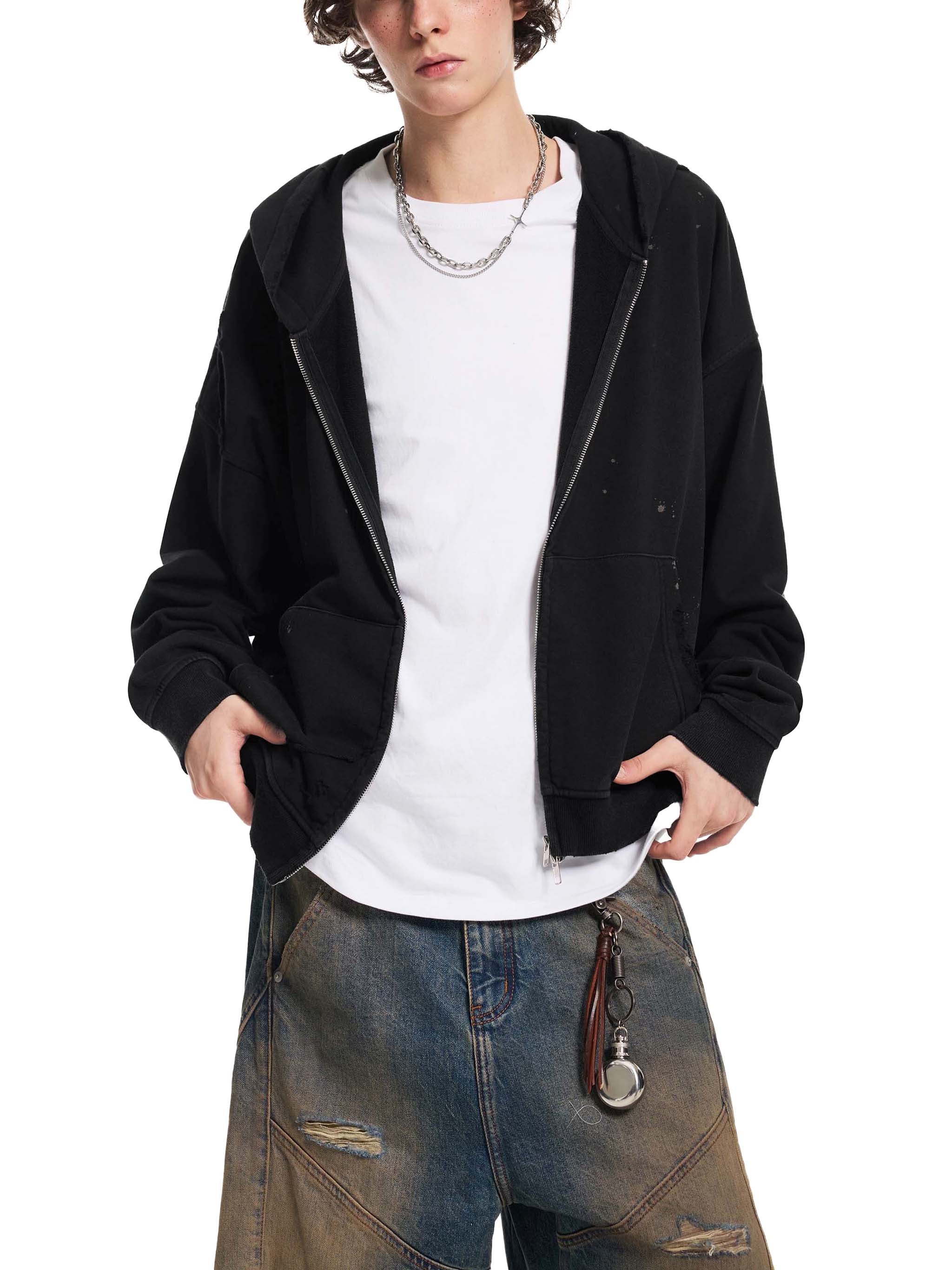vive,lyfe,fuel,gas,sun fade,frayed,raw,edge,fleece,hoodie